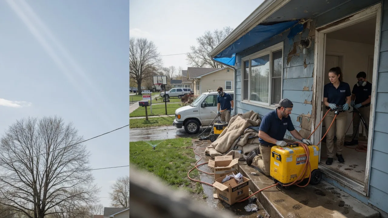 Basement Flood Cleanup in Hartsburg, MO near me